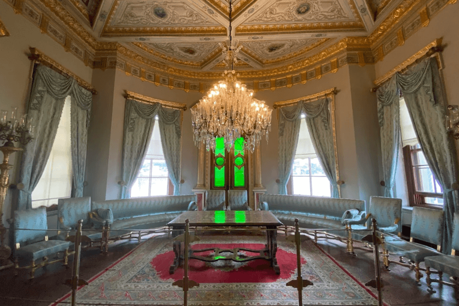 Painted Ceilings And Parquet