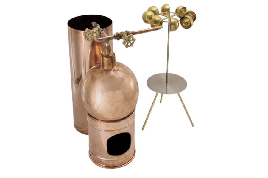 Steam Powered Doner Kebab Mechanism